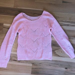 Pink Sweater